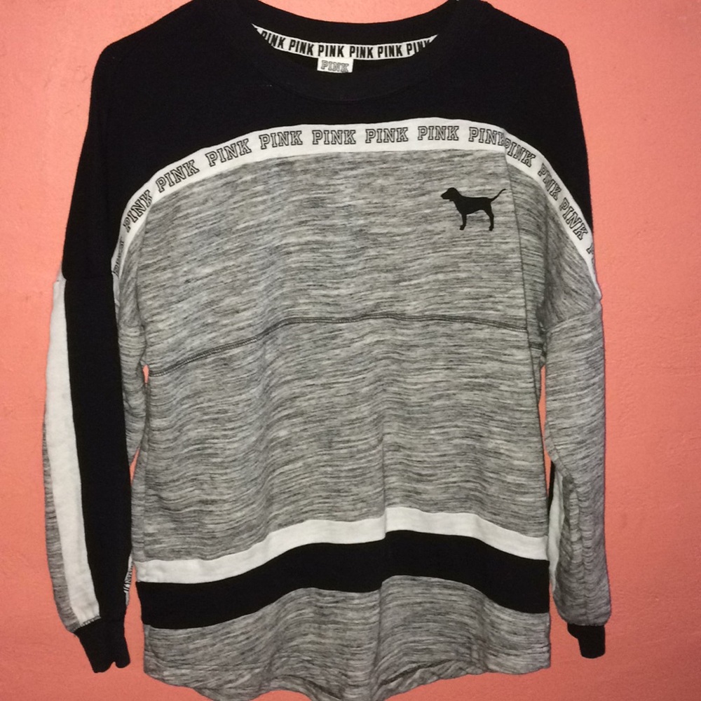 Pink long sleeve sweater